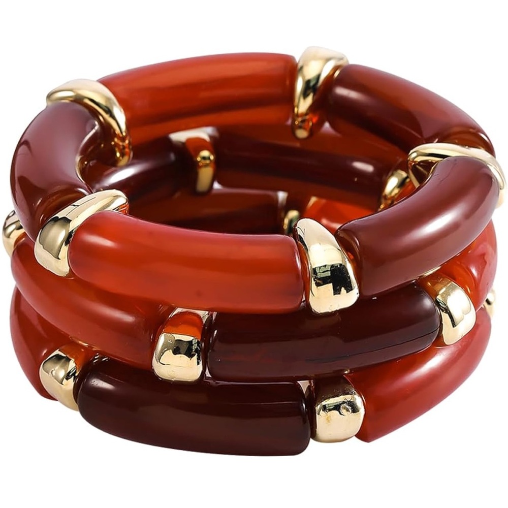 3 Pcs Stretch Stacking Bangle Set - Picture 5 of 5